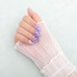 KL00017 The luxurious charm of purple marble