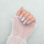 KL00020 Elegant blue and white fairy tales